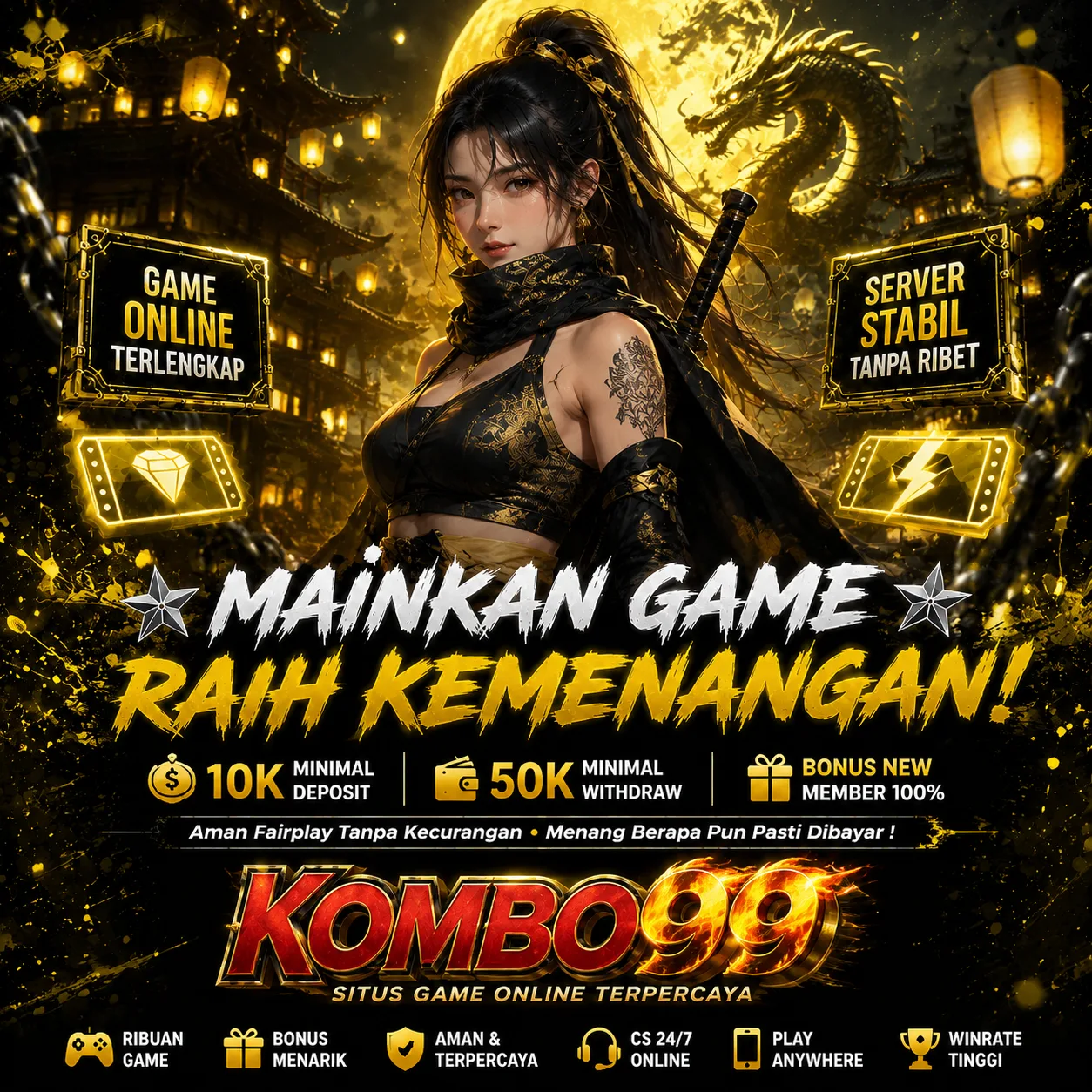 Galeri foto KOMBO99 – Platform Game Online Modern dengan Koleksi Permainan yang Selalu Berkembang di Jakarta
